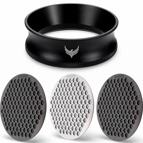54mm Espresso Tool Kit Magnetic Dosing Ring and 3pcs, product photograph