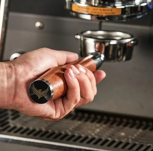 54mm Rosewood Bottomless Portafilter Breville, product photograph