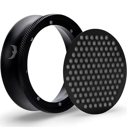 51mm Magnetic Dosing Funnel and Espresso Puck Screen Kit, product photograph