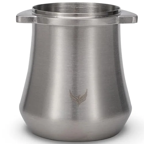 54mm Stainless Steel Coffee Bean Dosing Cup, product photograph