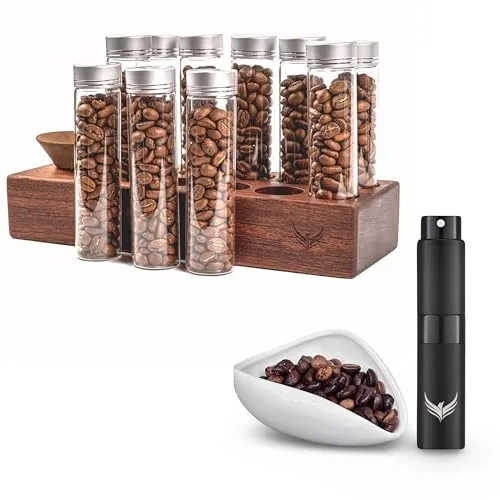 Single Dose Coffee Storage Tubes, product photograph