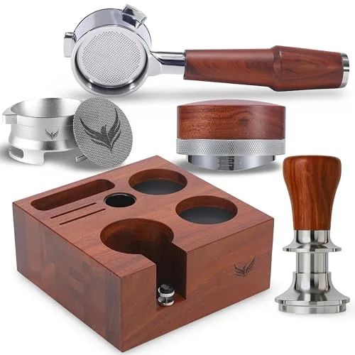 54mm Rosewood Breville Espresso Accessories Kit 6pcs, product photograph