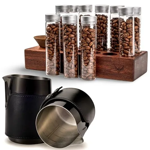 Barista Tools Kit Stainless Steel Milk Pitcher, product photograph