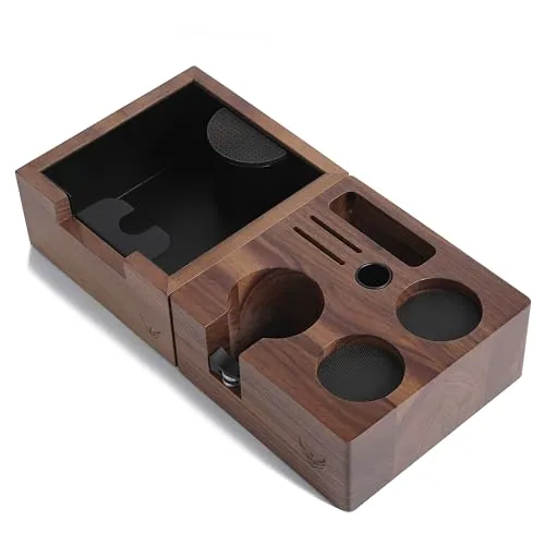 54mm Espresso Knock Box and Tamping Station Kit, product photograph