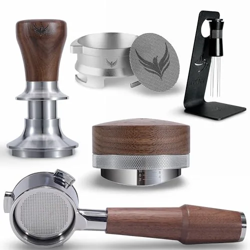 54mm Walnut Breville Espresso Machine Accessories Set 6pcs, product photograph