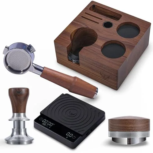 54mm Walnut Breville Espresso Machine Accessories Kit, product photograph