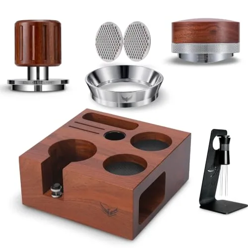 58mm Rosewood Espresso Kit, product photograph