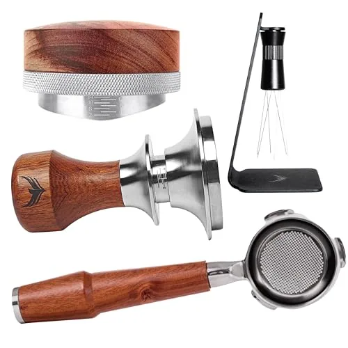 54mm Breville Espresso Machine Accessories Tamper Set 4-Piece, product photograph