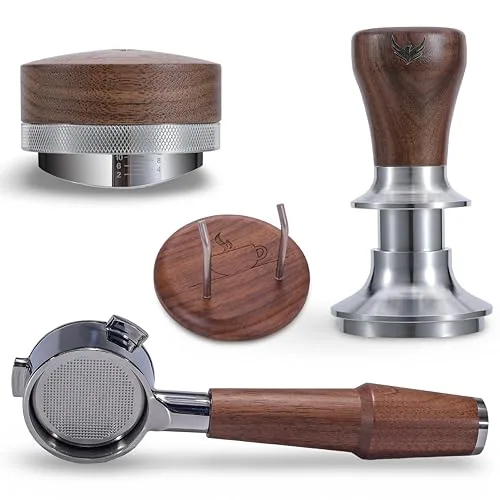 54mm Walnut Espresso Gift Set, product photograph