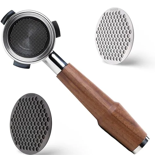 54mm Walnut Espresso Tools 2-Piece, product photograph