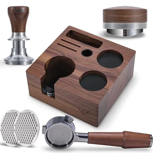 54mm Walnut Breville Espresso Machine Accessories Set, product photograph